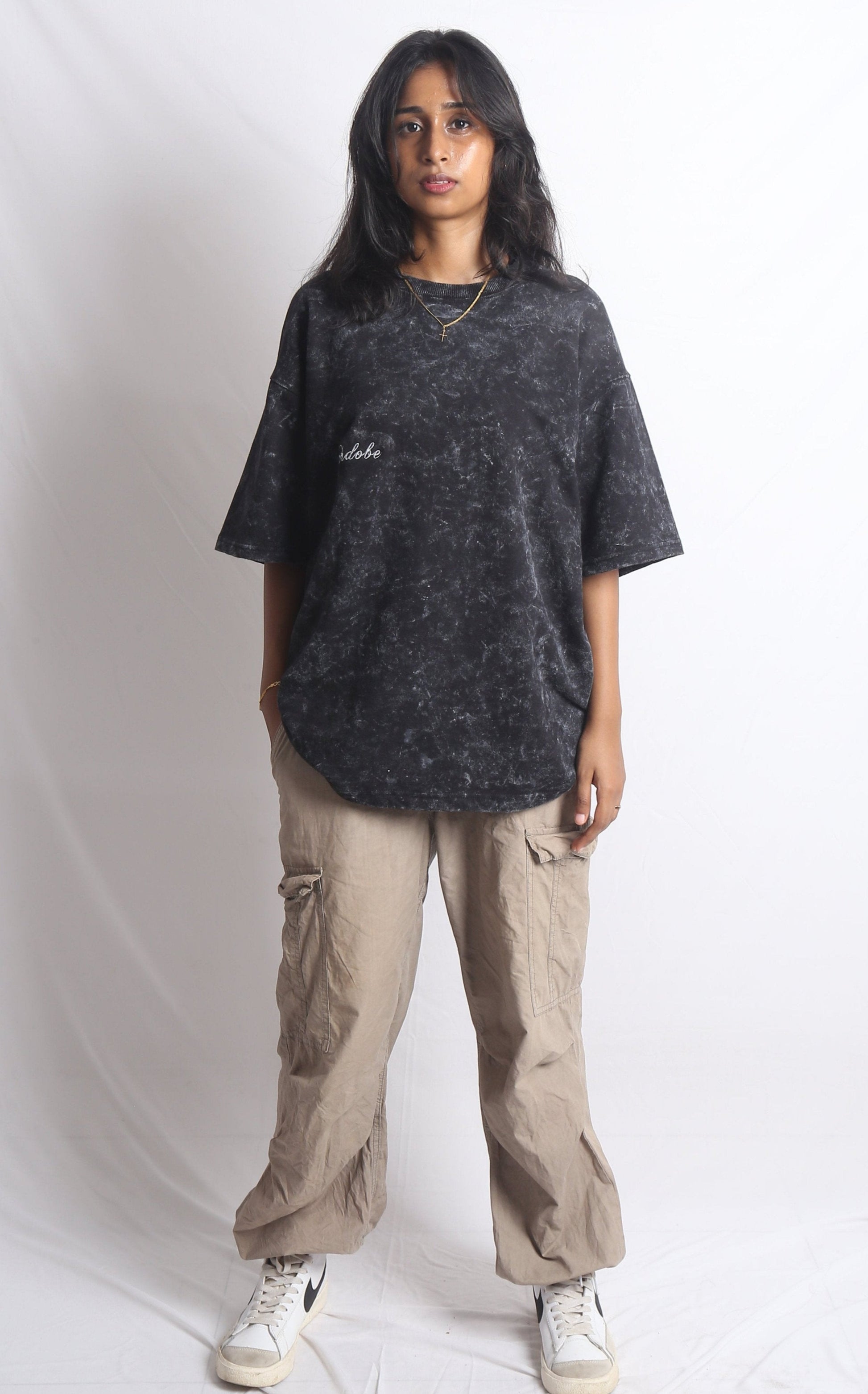 OVERSIZED ACID WASH T-SHIRT (UNISEX)