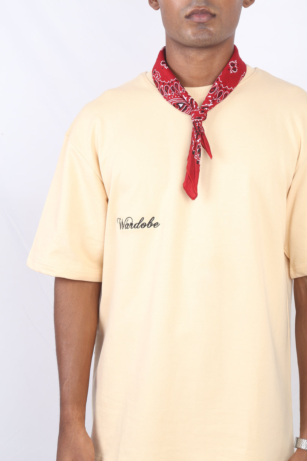 ECRU BEIGE OVERSIZED T-SHIRT (UNISEX)