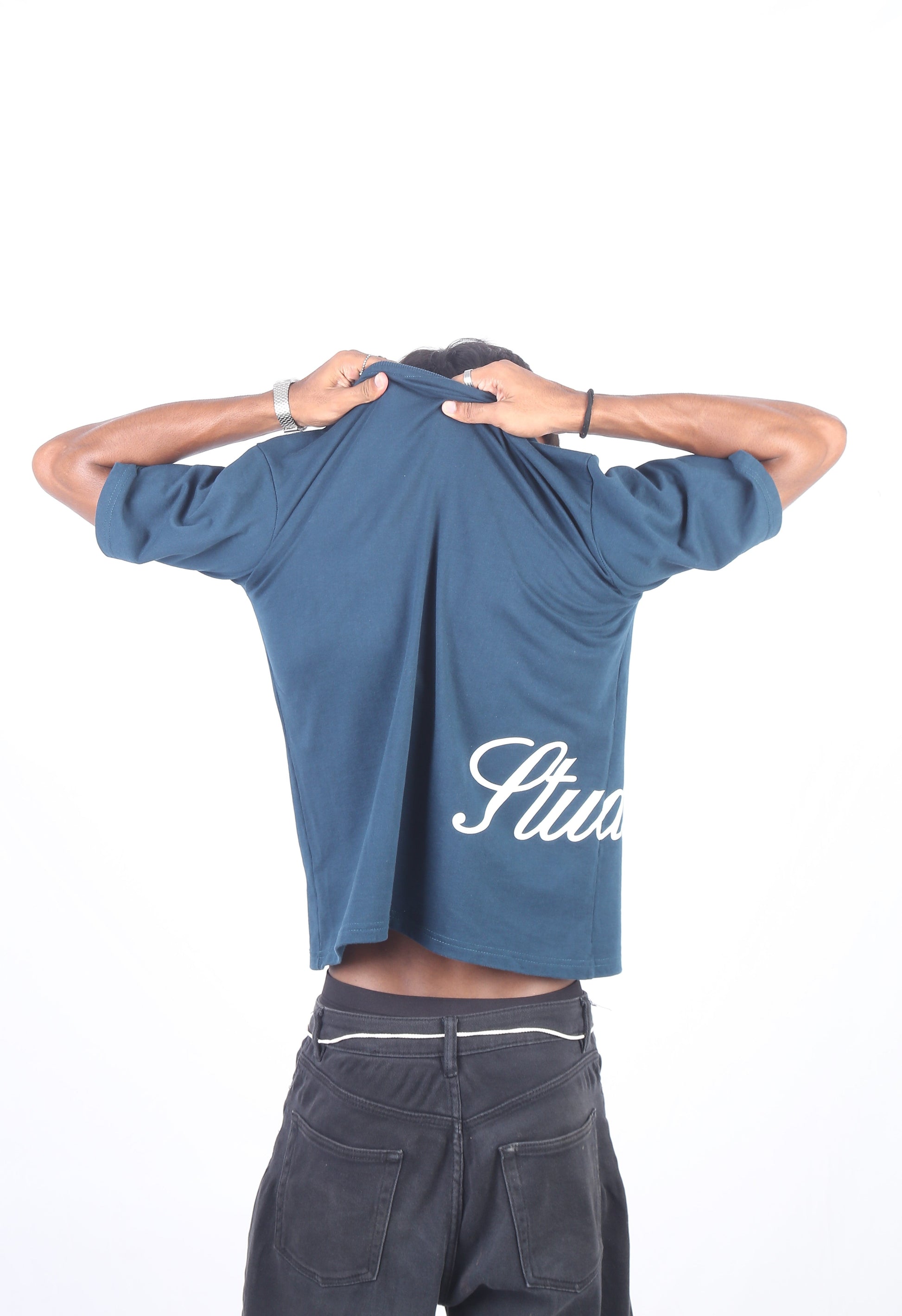 PETROL GREEN OVERSIZED T-SHIRT (UNISEX)