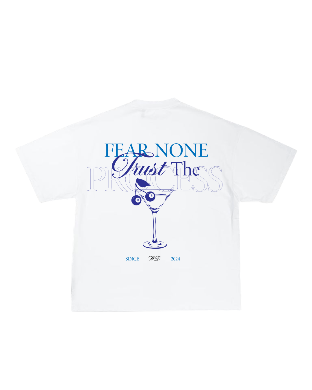 WHITE PRINTED T-SHIRT
