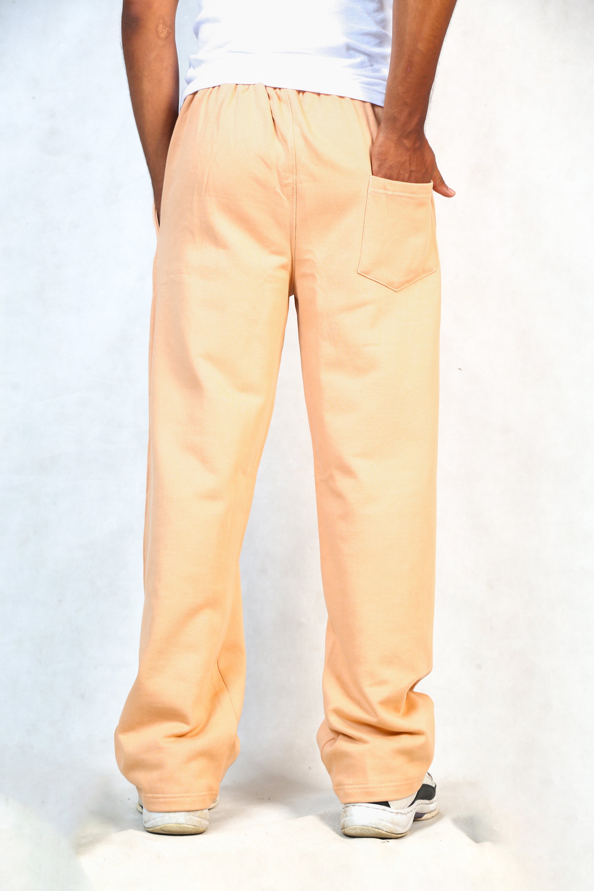 Caramel Loose-Fit Sweatpants — 300 GSM Premium Fleece