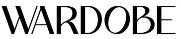 Black 'WARDOBE' logo on a white background